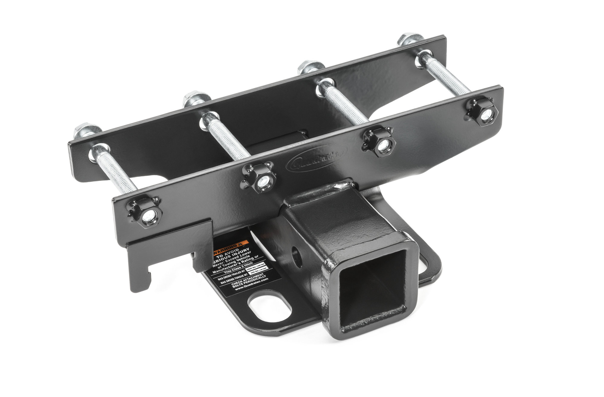 Quadratec Q52060290 Premium 2" Receiver Hitch for 0718 Jeep Wrangler